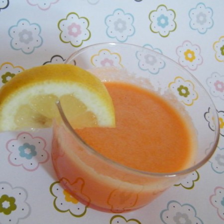 Recette de smoothie melon/citron/carottes