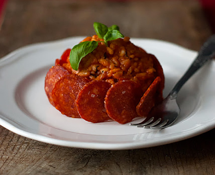 Réaliser un risotto maison à la tomate